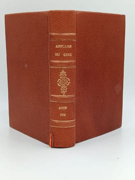 Annuaire du Département du Gers pour l'année 1821, avec le système Toaldo orné d'une gravure . Gers - Auch