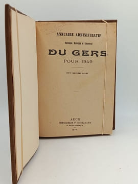 Annuaire Administratif statistique, historique et commercial du Gers pour 1949. Gers - Auch