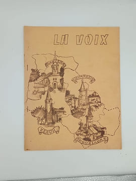LA VOIX Bulletin Interparoissial des communes de Castéra - Lavarden - Jegun et Roquelaure . Collectif