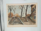 PARIS en seize aquarelles. Avec une introduction de Gaston Bonheur sur l'illustrateur. LEBLANC Basile - BONHEUR Gaston
