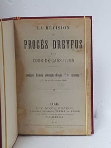 La révision du procés Dreyfus à la Cour de Cassation. Compte rendu sténographique "in extenso" (27, 28 et 29 Octobre 1898)