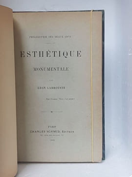 Esthétique monumentale . LABROUSTE Léon
