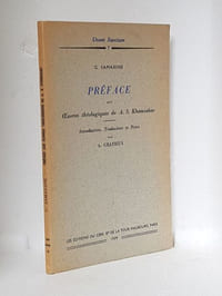 Préface aux Oeuvres théologiques de A. S. Khomiakov. Introduction, traduction et Notes par A. Gratieux