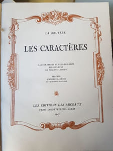 LES CARACTERES