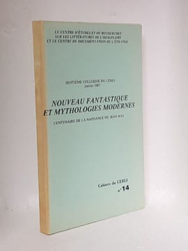 Le Centre d'Etudes et de Recherches sur les Littératures de l'Imaginaire et le Centre de Documentation de ll'EtrangeHuitième Colloque du CERLI janvier ...
