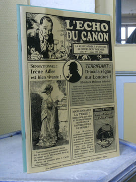 L'ECHO DU CANON N°1 La revue dédiée à l'nivers de Sherlock Holmes . COLLECTIF - [Conan Doyle]