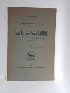 L'Abbé Jean-Jacques-Germain BARADERE Premier curé de Saint-Jacques de Pau