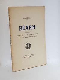 BEARN Poèmes Précédés d'une étude par Mme Andrée Martignon et ornés de bois gravés par M. Maurice Girard