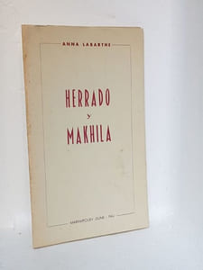 HERRADO Y MAKHILA Poèmes franco-béarnais, français, et franco-basques