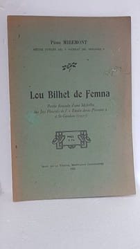 LOU BILHET DE FEMNA. [Occitan] - MIREMONT Pèire