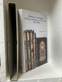 Reliures et cartonnages d'éditeurs en France au XIXe siècle (1815-1865)