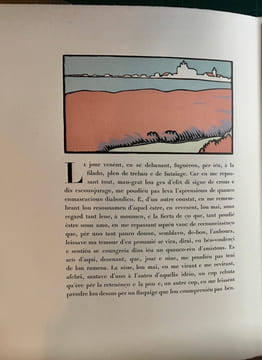  Lou Bestio di Vacarès. La Bête du Vaccarès. Illustrations de Hermann Paul.. ( HERMANN PAUL) - ARBAUD Joseph d'.