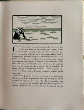  Lou Bestio di Vacarès. La Bête du Vaccarès. Illustrations de Hermann Paul.. ( HERMANN PAUL) - ARBAUD Joseph d'.