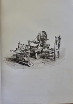 La vie rustique. Compositions et dessins de Léon Lhermitte, gravures sur bois de Clément Bellenger.. (LHERMITTE Léon, dessin original) - THEURIET, ...
