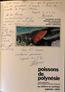 Poissons de Polynésie avec la collaboration de A.Cea Egana, J. P. Dubois, J.E. Randall.