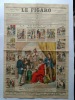  (BOULANGER).  Le Figaro supplément n°13 du samedi 30 Mars 1889.La République devant les élections. La monarchie et le Comte de Paris. L'Empire et le ...