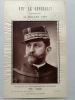 Viv’ le Général. Chanson 14 juillet 1887. Supplément des Contemporains célèbre.. (CHANSONS - Général BOULANGER) -NADAR. GRIMAULT. A.