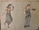 Histoire du Costume - . MANUSCRIT - COSTUMES -