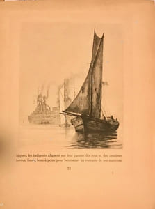 Les Vagabonds de la Gloire, Campagne d'un Croiseur dans l'Adriatique. Pointes-sèches de Paul-Louis Guilbert.