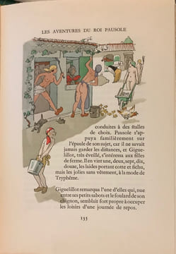 Les aventures du Roi Pausole. Illustrations en couleurs de Jacques Touchet.. (TOUCHET ) - LOUYS Pierre.