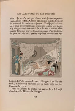 Les aventures du Roi Pausole. Illustrations en couleurs de Jacques Touchet.. (TOUCHET ) - LOUYS Pierre.