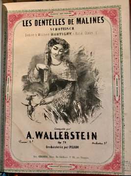 Recueil de partitions de musique de danses, pour piano, entre 1850 et 1880.. MUSIQUE -  CHANSONS - DANSES -