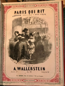 Recueil de partitions de musique de danses, pour piano, entre 1850 et 1880.. MUSIQUE -  CHANSONS - DANSES -