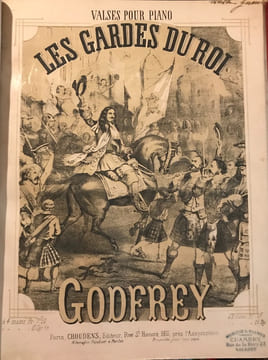 Recueil de partitions de musique de danses, pour piano, entre 1850 et 1880.. MUSIQUE -  CHANSONS - DANSES -