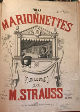 Recueil de partitions de musique de danses, pour piano, entre 1850 et 1880.. MUSIQUE -  CHANSONS - DANSES -