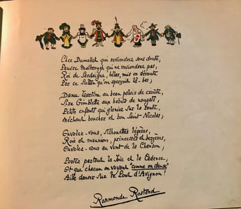 Voyez comme on danse. Chansons de Jeu et Rondes enfantines. Harmonies de Gabriel Pierné, Images de Georges Delaw. Préface de Madame Edmond Rostand.