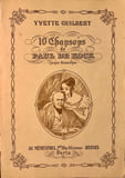 Yvette Guilbert . 10 Chansons de .... GUILBERT Yvette - KOCK Paul de.