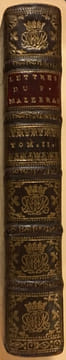 Quatre lettres du P. Malebranche, prestre de l'Oratoire touchant celles de M. Arnaud. Tome SECOND. . (RELIURE AUX ARMES) - MALEBRANCHE Nicolas de.