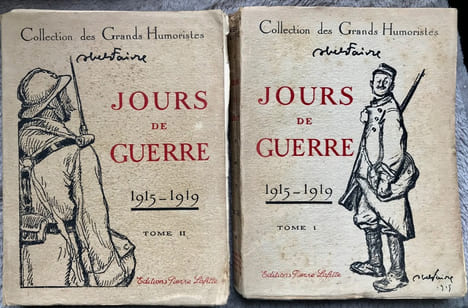 Jours de Guerre 1915-1919 . Tome I - Tome II.. FAIVRE Abel.