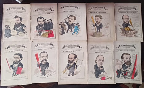 Les Hommes d'aujourd'hui - Dessins de Gill, (puis Demare.) Textes de Félicien Champsaur, puis Verlaine et altr.. Les Hommes d'aujourd'hui - ...