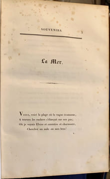 Mélanges poétiques par Ulric Guttinguer.. GUTTINGUER Ulric.