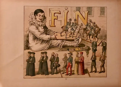 La Crèche. Drame populaire en Patois de Besançon tel qu'il fut joué en 1873 à la Crèche Franc-comtoise recueilli d'après les traditions locales et dessiné par Louis Androt.