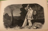 Le Bras noir, pantomime en vers. Représentée pour la première fois, à Paris, sur le Théâtre des Folies-Nouvelles, le 8 février 1856. Dessin d'après ...