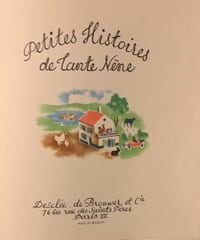 Petites Histoires de Tante Nène. Illustrées par Alexandre Serebriakoff.