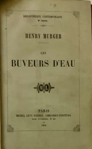 Les buveurs d’eau.