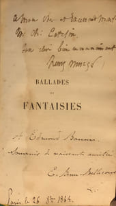 Ballades et fantaisies.