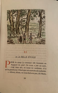 La mare au diable. Edition ornée de vingt-quatre eaux-fortes originales en couleurs par Charles Genty.. (GENTY Charles) - SAND George.