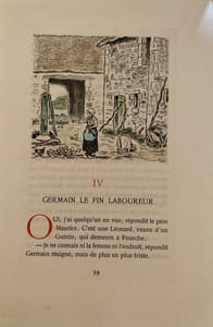La mare au diable. Edition ornée de vingt-quatre eaux-fortes originales en couleurs par Charles Genty.