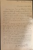 Lettre autographe signé sans destinataire (à Henri Lavedan), de Paris, le 21 décembre 1896, au sujet de Henry Bauër.. Lugné-Poë Aurélien François ...