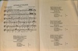 Cantique à Sainte-Solange. Prière. Paroles de l'Abbé Vallière, curé de Sainte-Solange. Musique d'Haydn.. Haydn - Vallière abbé.