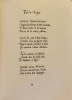 Glanes de Saint-Benoit-du-Sault, avec une gravure sur cuivre de Fernand Hertenbenberger.. VINCHON Emile (Hanappes Aisne 1882 - Abloux, Indre 1963).