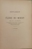 Supplément à la Flore du Berry. 1900.. LE GRAND Antoine.