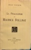 La philosophie de Maurice Rollinat.. VINCHON Emile.