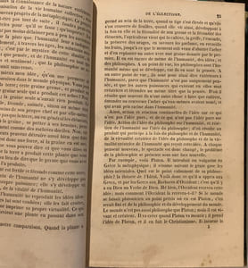 Réfutation de l'éclectisme où se trouve exposée la vraie définition de la philosophie, et où l'on explique le sens, la suite et l'enchaînement des divers philosophes depuis Descartes par Pierre Leroux.
