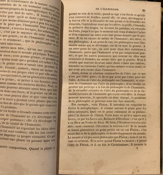 Réfutation de l'éclectisme où se trouve exposée la vraie définition de la philosophie, et où l'on explique le sens, la suite et l'enchaînement des ...