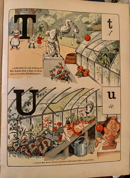 L'Alphabet de Bécassine. Texte de Caumery. Illustrations de J. Pinchon.. PINCHON - CAUMERY